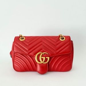 SOLD Gucci Marmont Matelassé Shoulder Bag